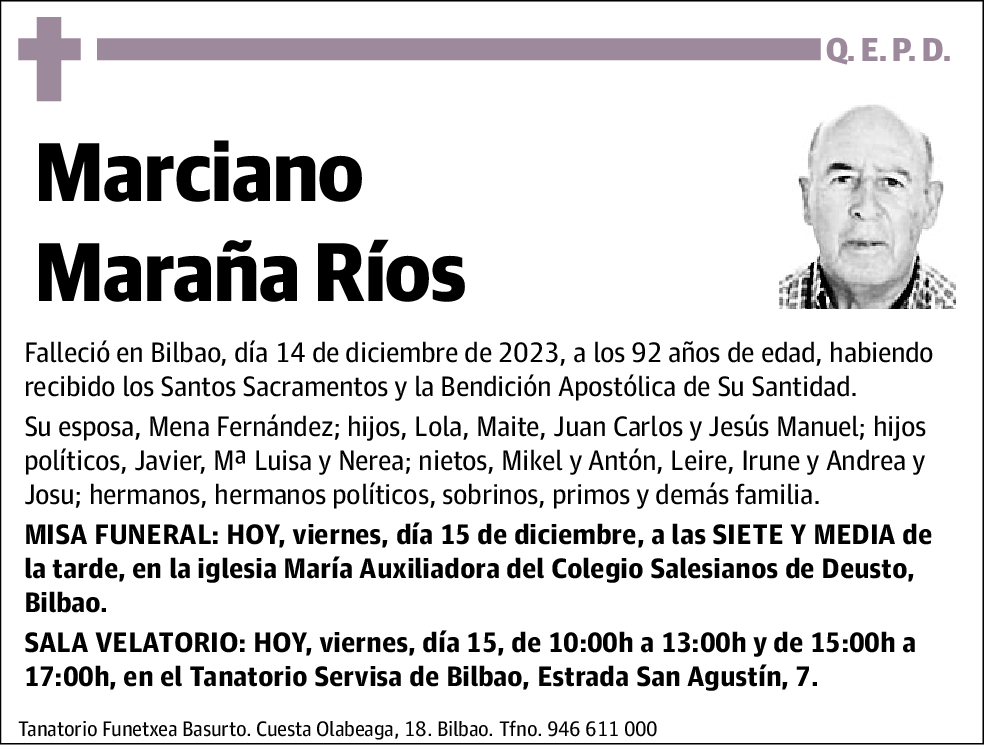 Marciano Maraña Ríos