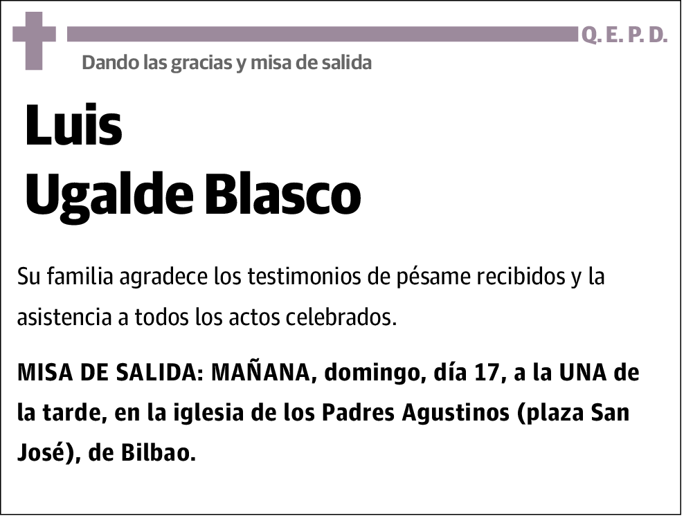 Luis Ugalde Blasco