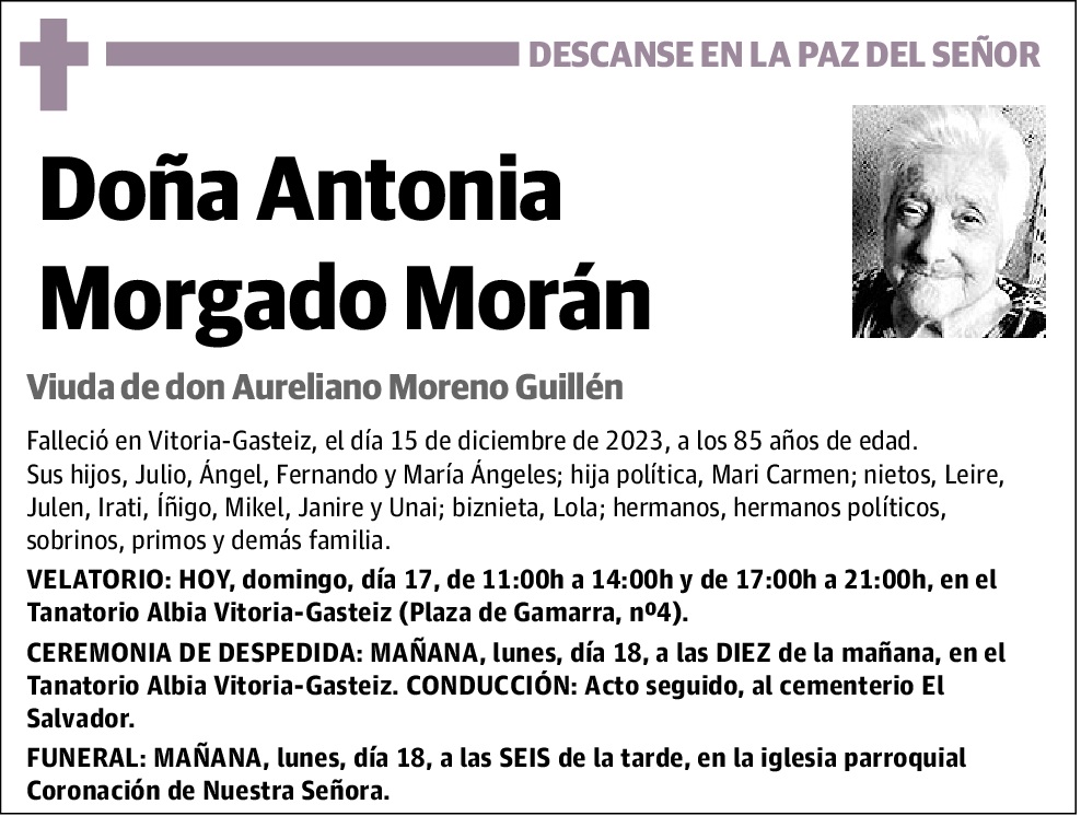 Antonia Morgado Morán