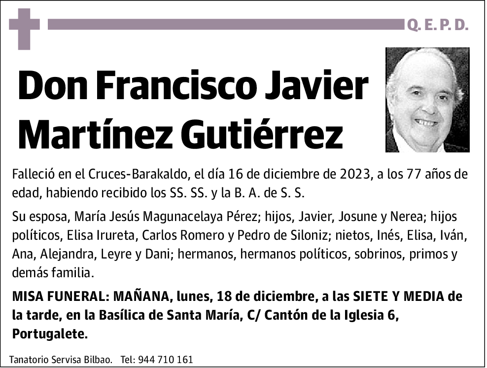 Francisco Javier Martínez Gutiérrez