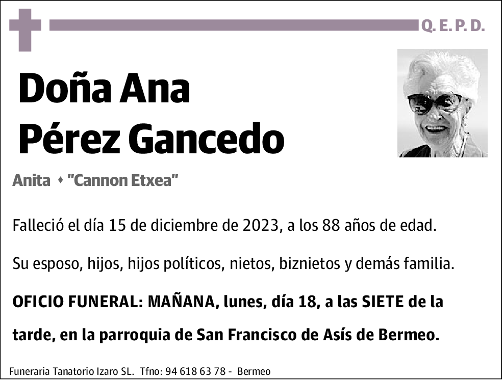 Ana Pérez Gancedo