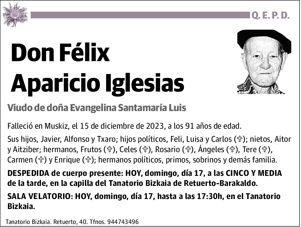 Félix Aparicio Iglesias