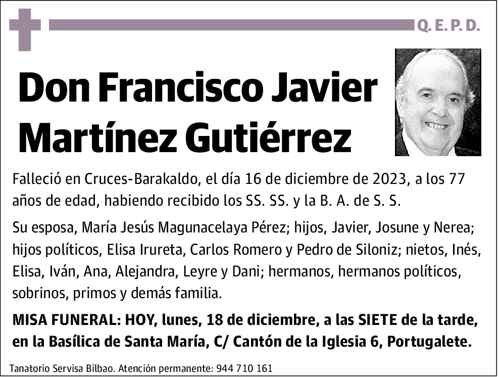 Francisco Javier Martínez Gutiérrez