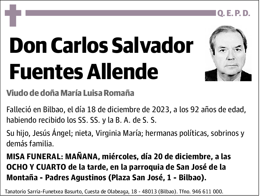 FUENTES ALLENDE,CARLOS SALVADOR