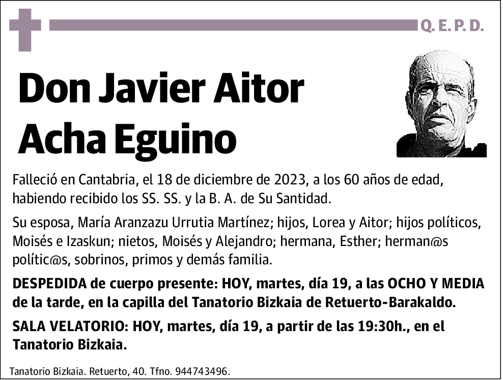 ACHA EGUINO,JAVIER AITOR
