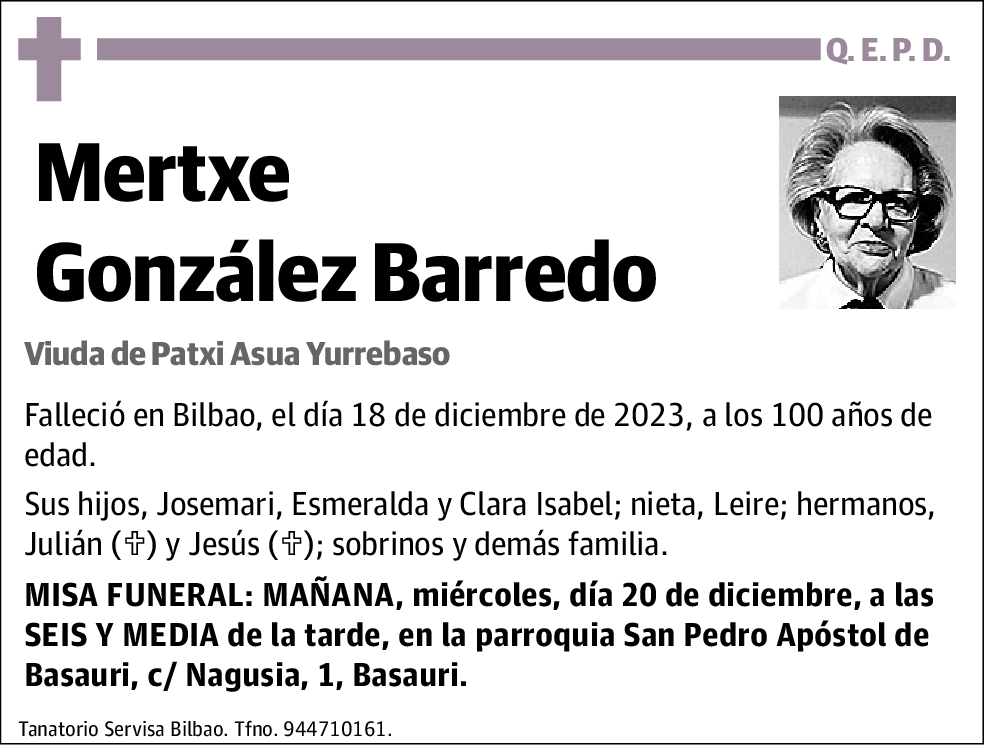 GONZÁLEZ BARREDO,MERTXE