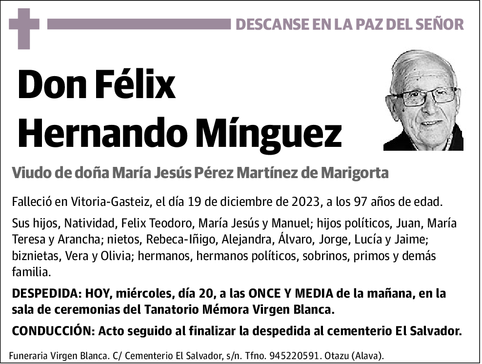 Felíx Hernando Mínguez