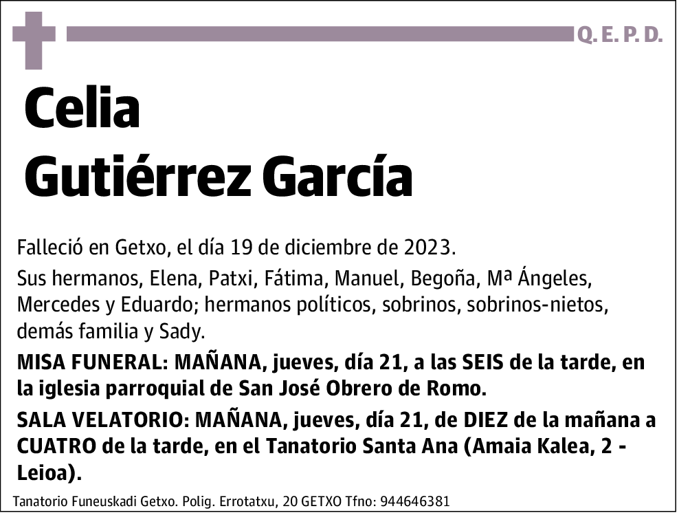 Celia Gutiérrez García