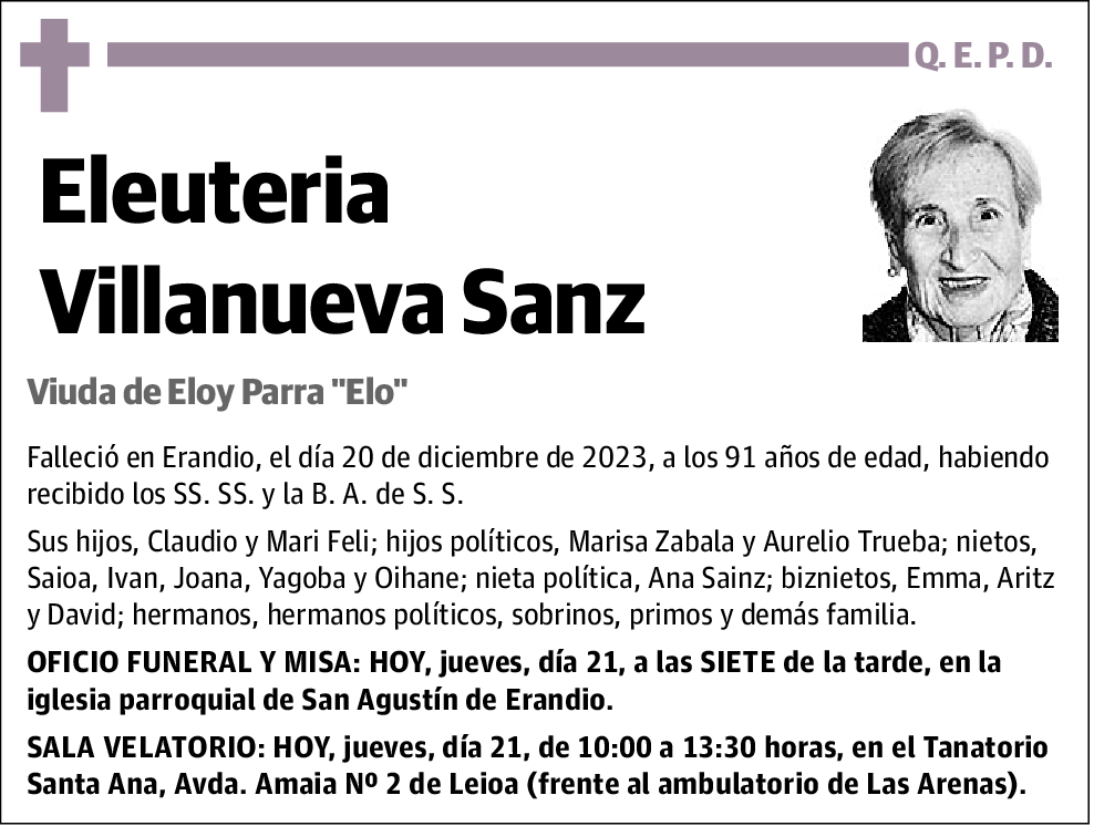 Eleuteria Villanueva Sanz