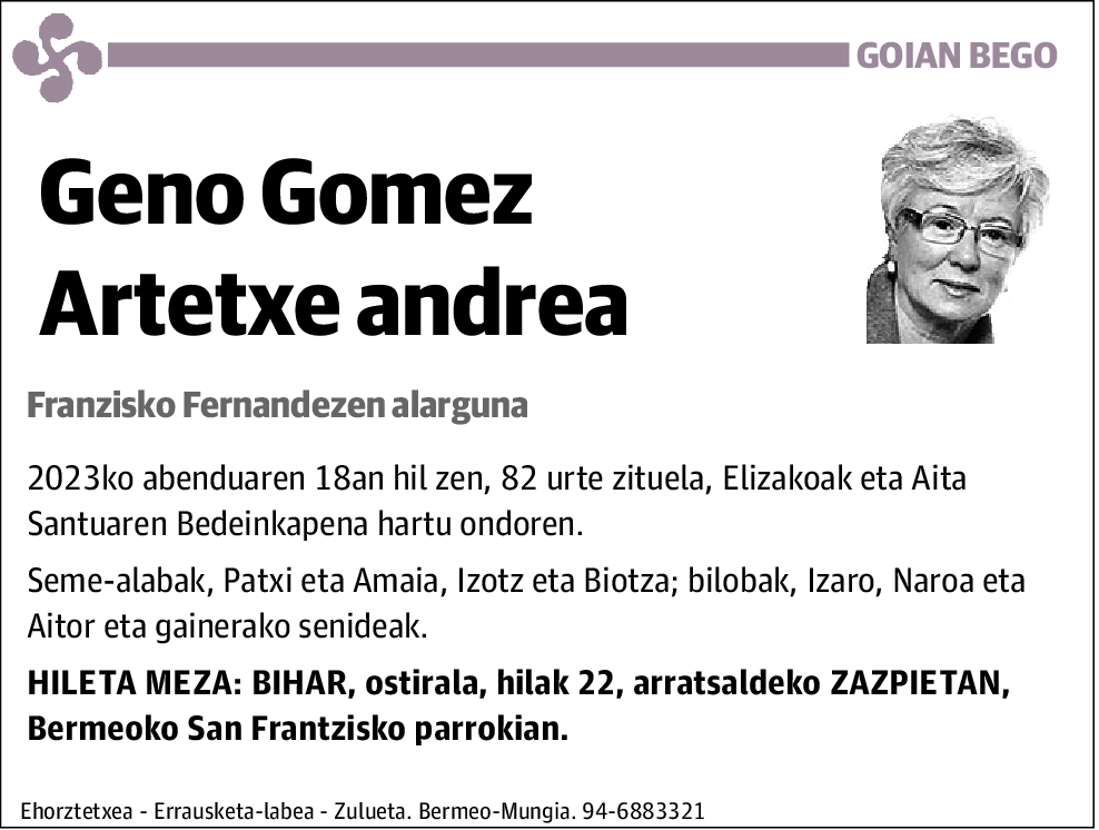 Geno Gomez Artetxe