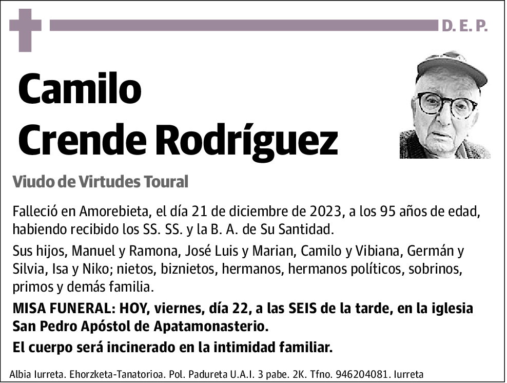 Camilo Crende Rodríguez