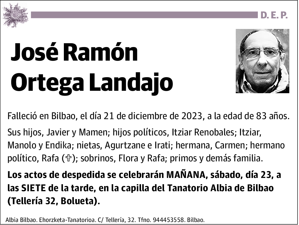 José Ramón Ortega Landajo