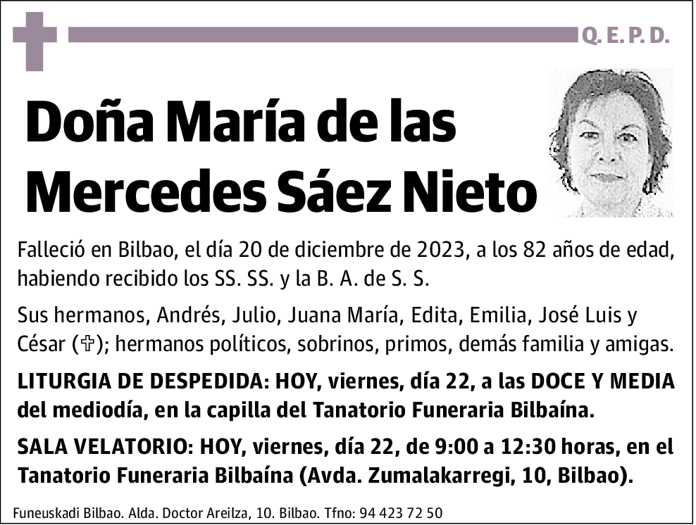 María de las Mercedes Sáez Nieto