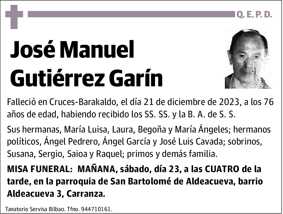 José Manuel Gutiérrez Garín