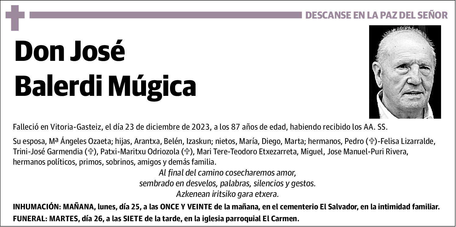 José Balerdi Múgica