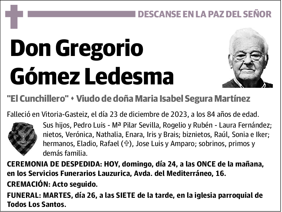 Gregorio Gómez Ledesma