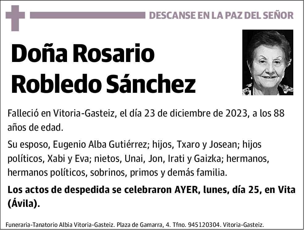 Rosario Robledo Sánchez