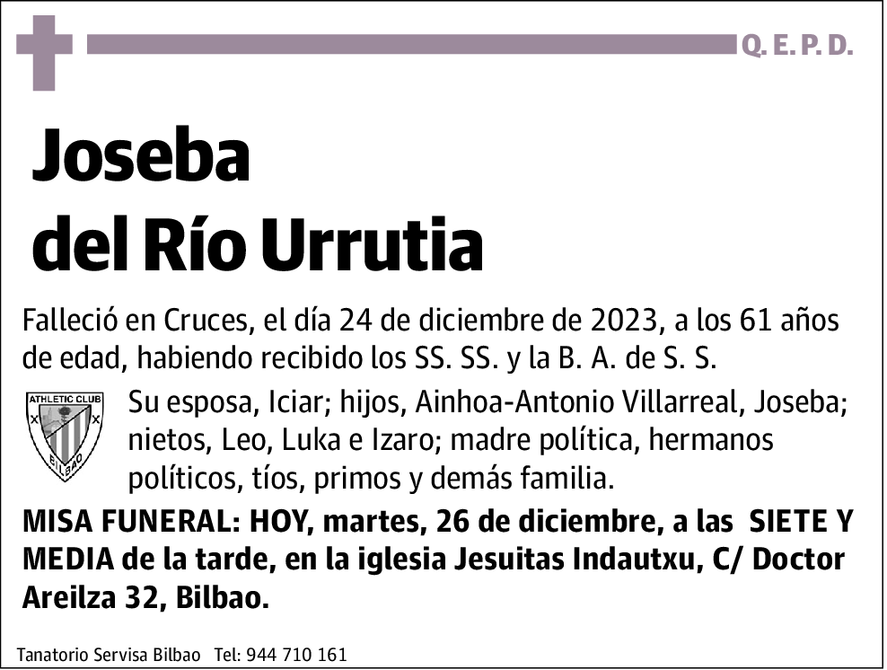 Joseba del Río Urrutia