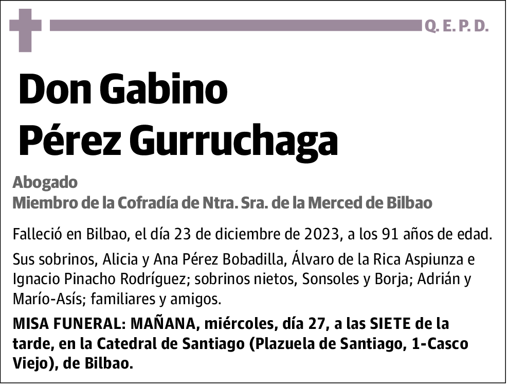 Gabino Pérez Gurruchaga