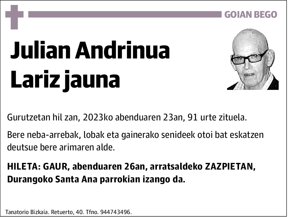 Julian Andrinua Lariz