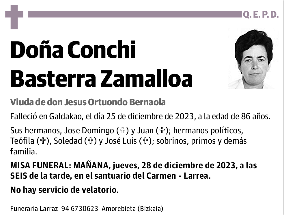 Conchi Basterra Zamalloa