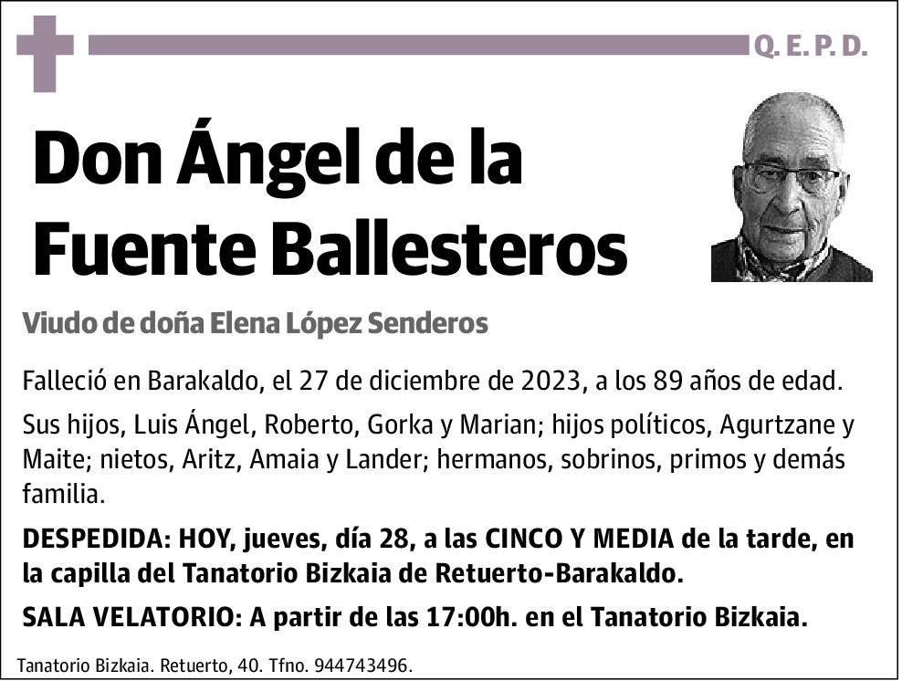 Ángel de la Fuente Ballesteros