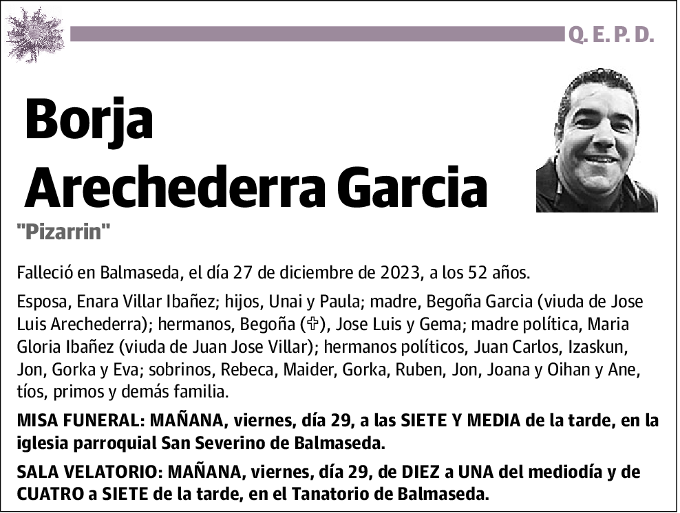 Borja Arechederra Garcia