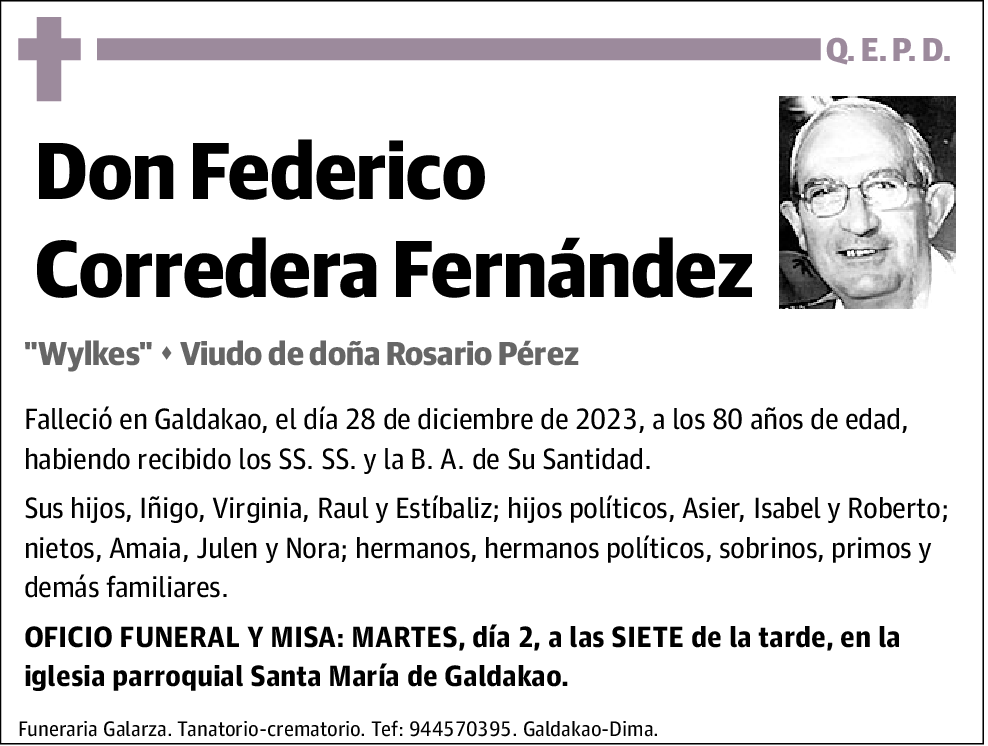 Federico Corredera Fernández