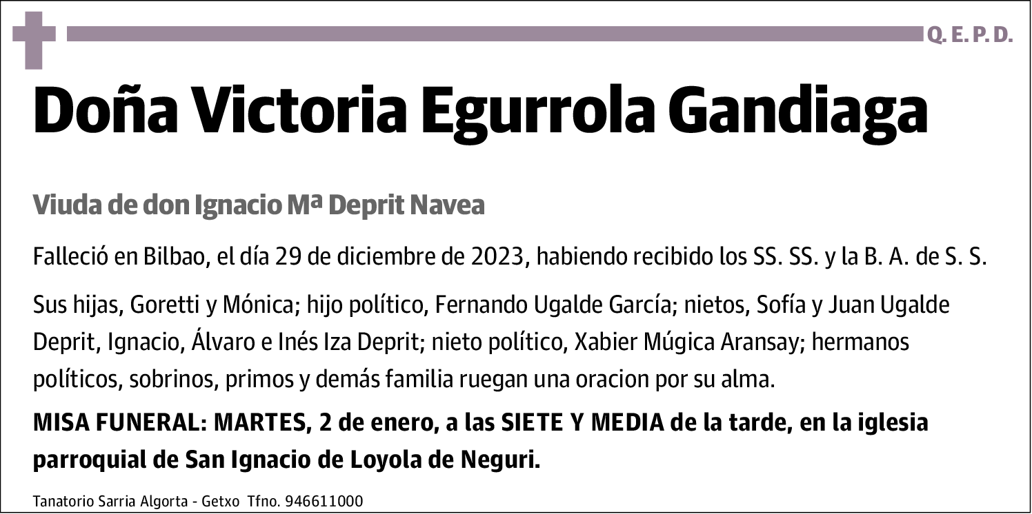 Victoria Egurrola Gandiaga