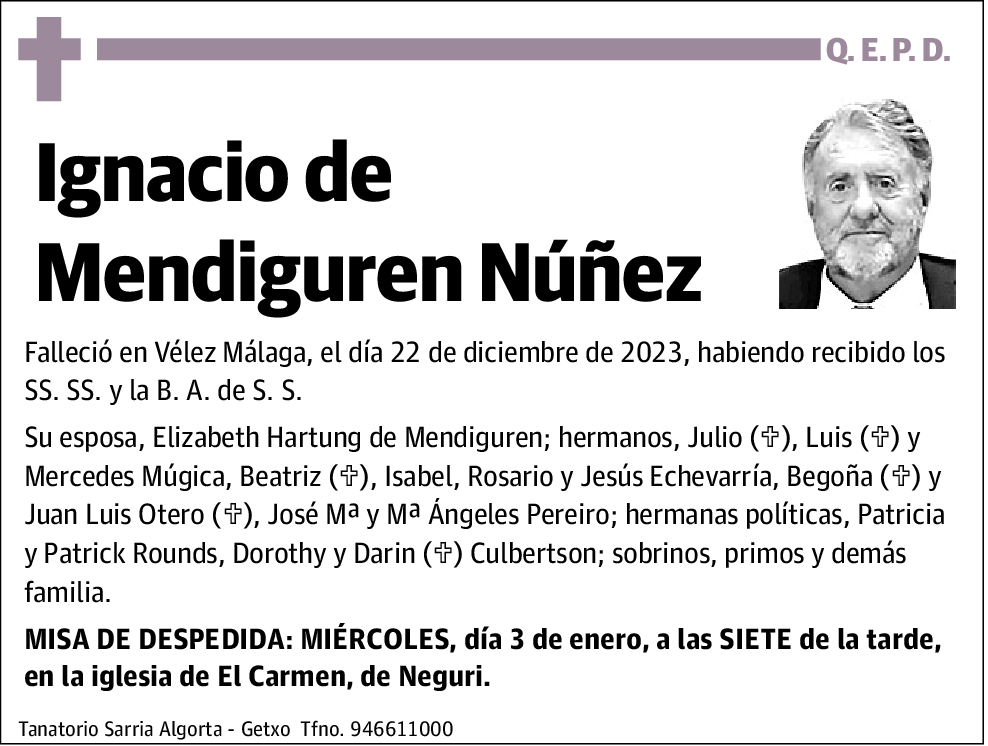 Ignacio de Mendiguren Núñez