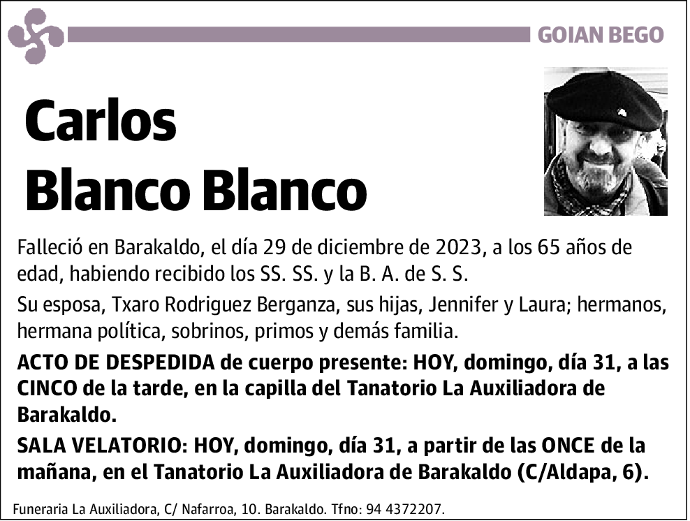 Carlos Blanco Blanco