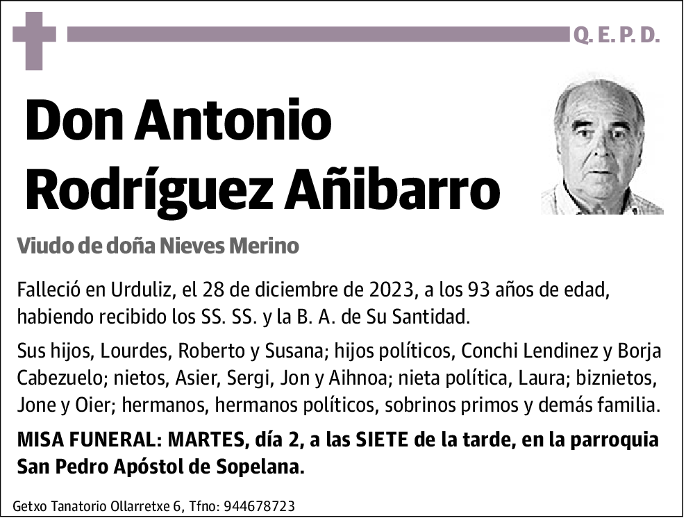 Antonio Rodriguez Añibarro