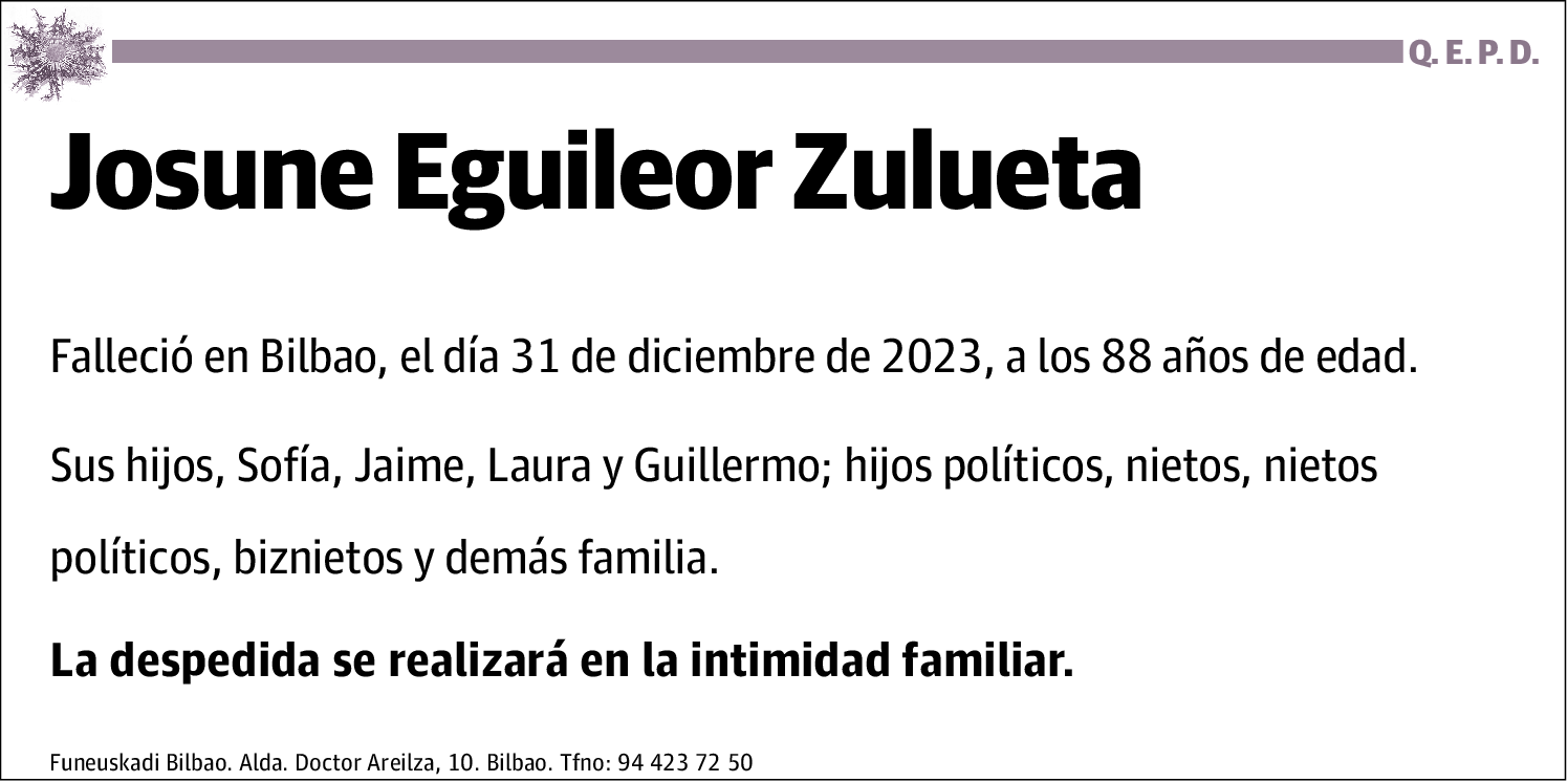 Josune Eguileor Zulueta