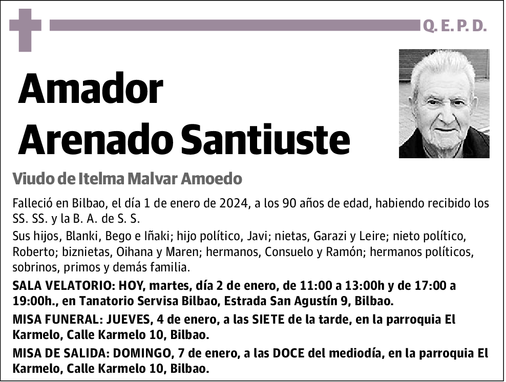 Amador Arenado Santiuste