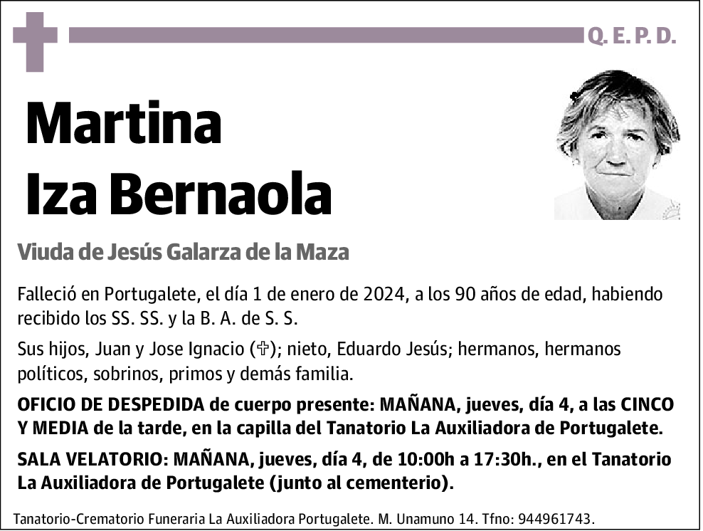 Martina Iza Bernaola