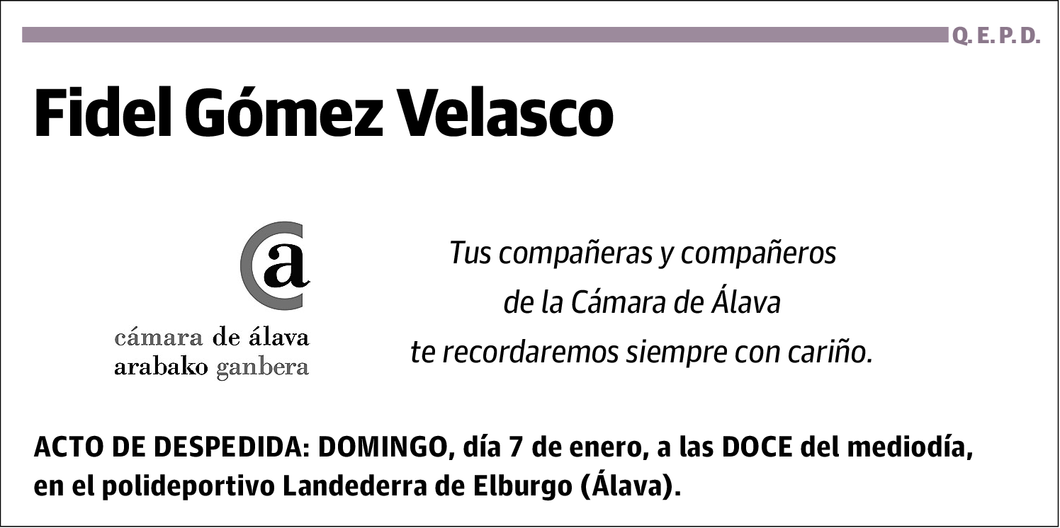 Fidel Gómez Velasco