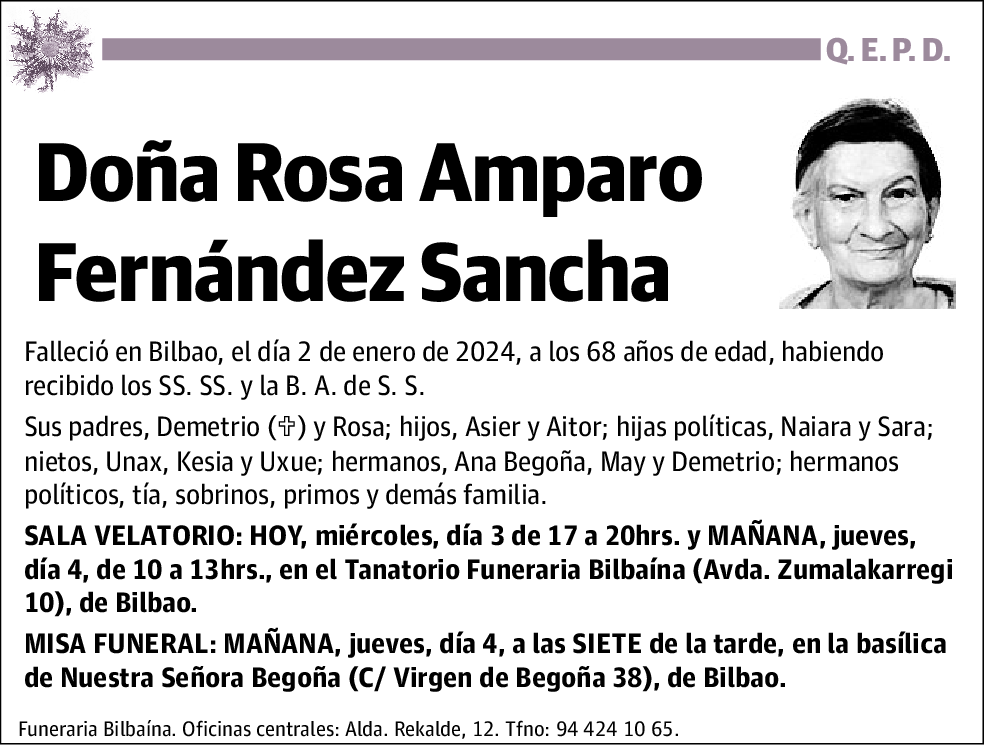 Rosa Amparo Fernández Sancha