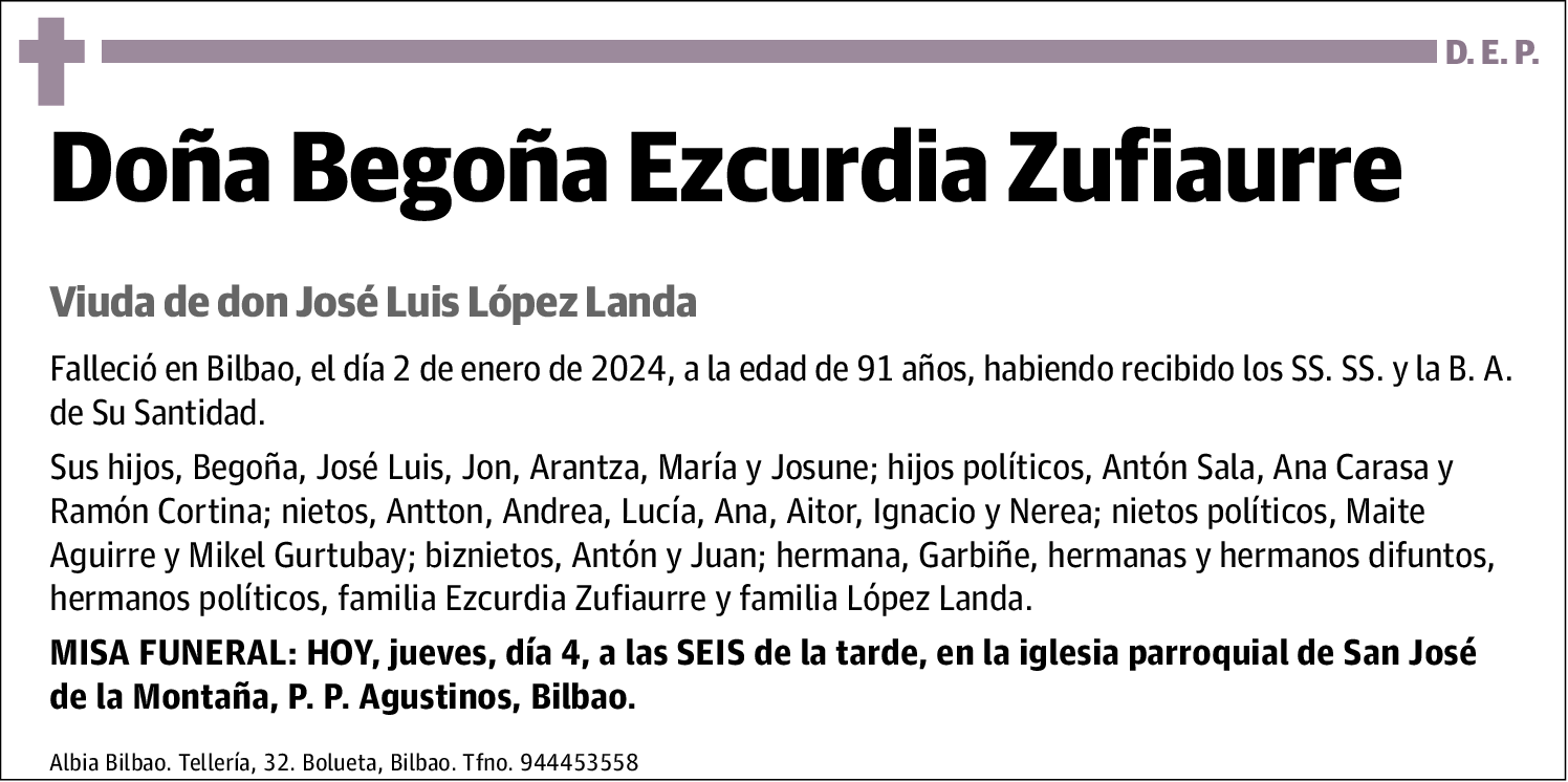 Begoña Ezcurdia Zufiaurre