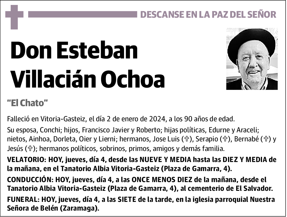 Esteban Villacián Ochoa