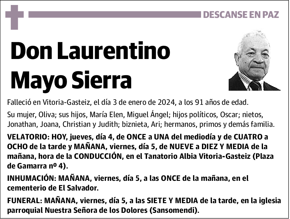 Laurentino Mayo Sierra