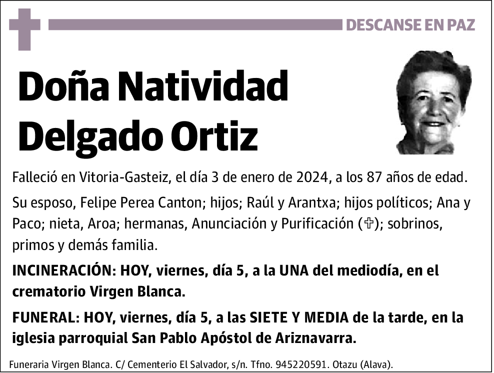 Natividad Delgado Ortiz