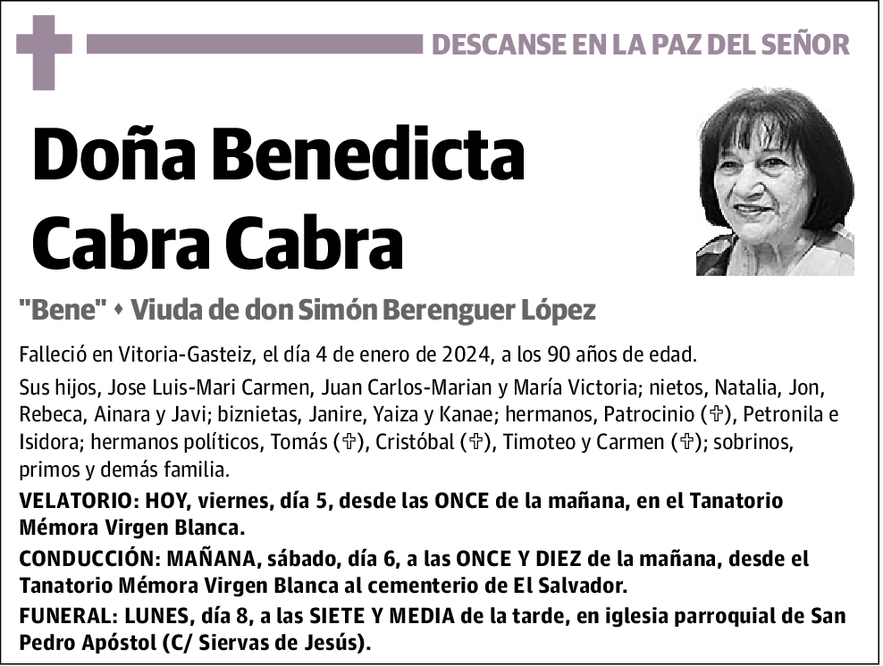 Benedicta Cabra Cabra