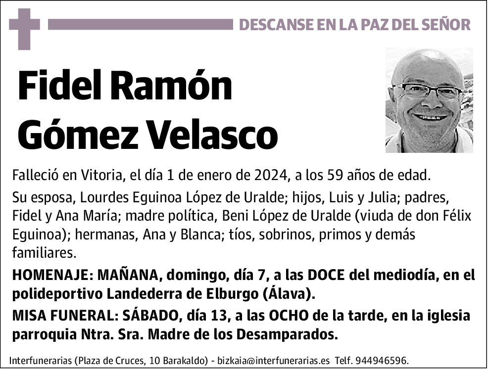 Fidel Ramón Gómez Velasco