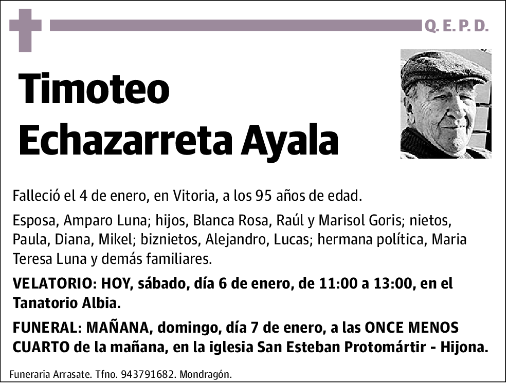 Timoteo Echazarreta Ayala