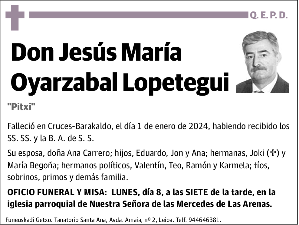 Jesús María Oyarzabal Lopetegui