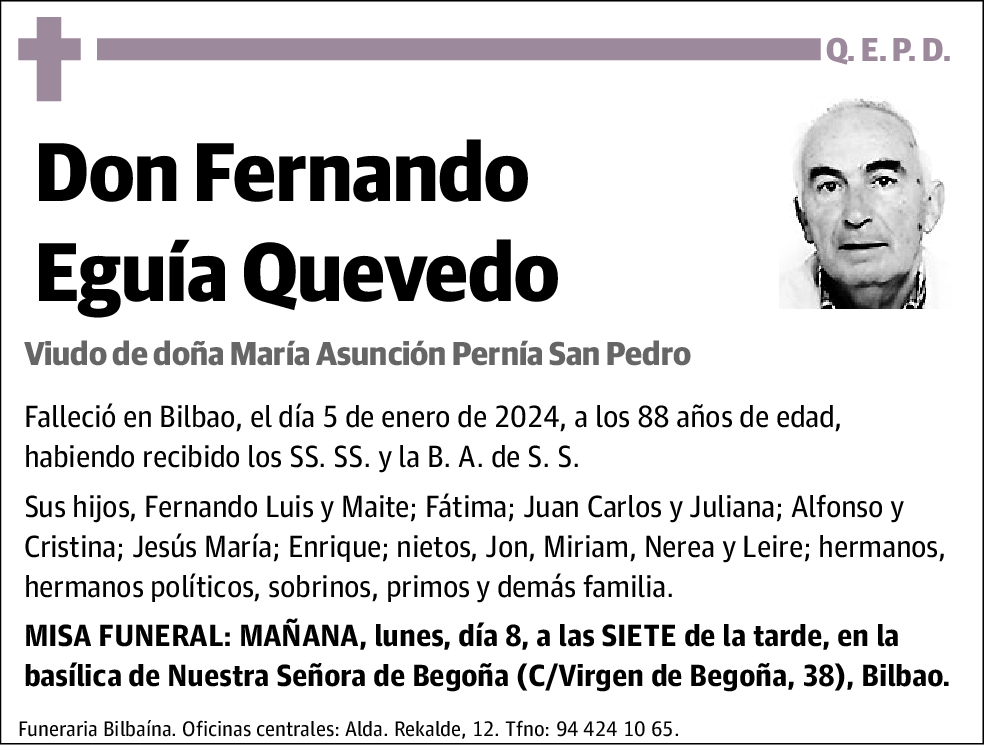 Fernando Eguía Quevedo