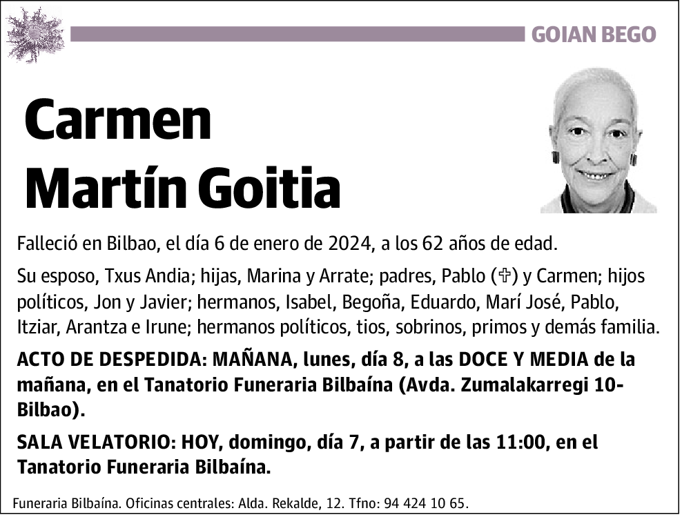 Carmen Martín Goitia