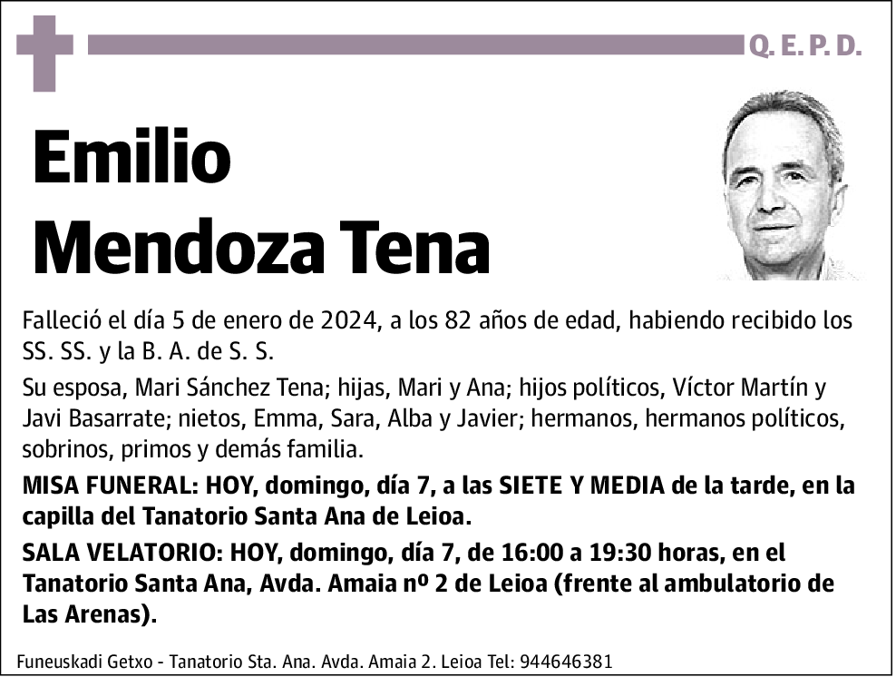 Emilio Mendoza Tena