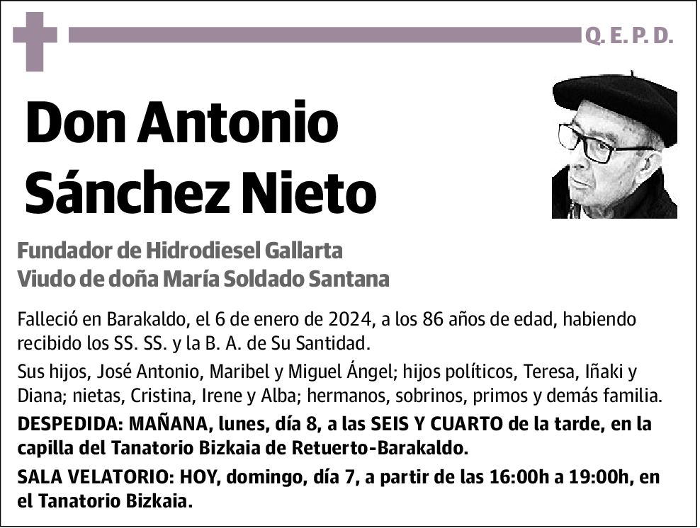 Antonio Sánchez Nieto