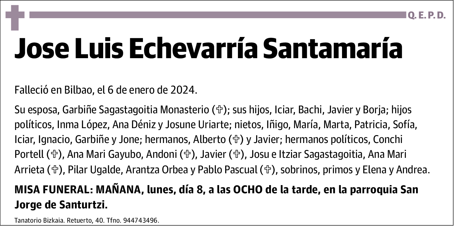 Jose Luis Echevarría Santamaría